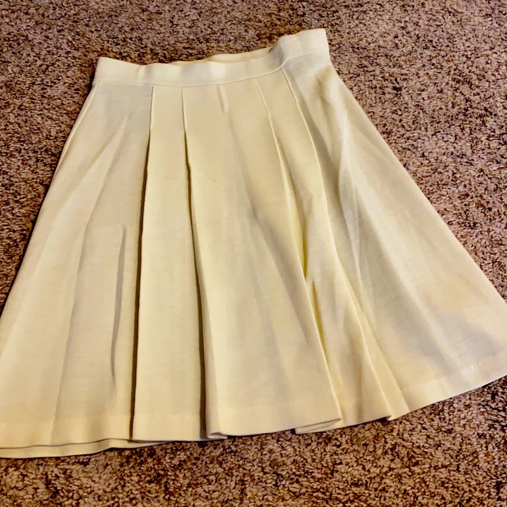 Pleated vintage skirt